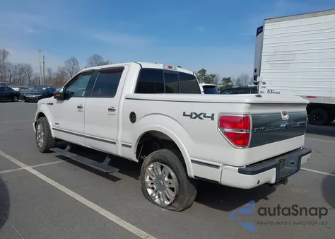 2014 Ford F-150 Platinum из США, поврежденный, VIN 1FTFW1ET1EFB06866